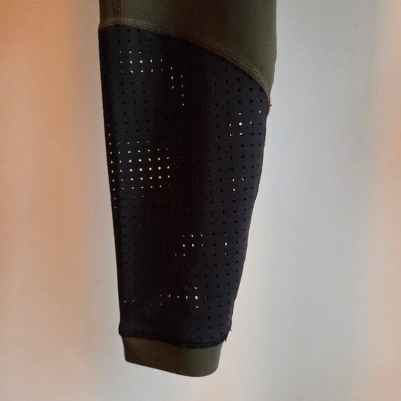 Lululemon Paddle Times Tights Leggings in Dark Olive Black - Picture 5 of 11
